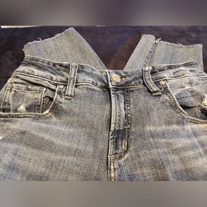 Silver Jeans Women's Boyfriend Jeans - Distressed Blue